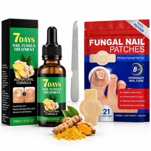 Nail Detox7™ — Kit Dúo para el Cuidado de las Uñas.